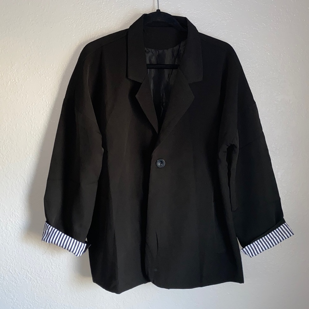 Black Lightweight Blazer